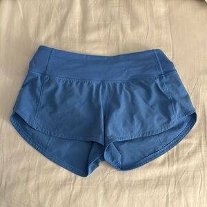 lululemon LR Speed Up Shorts 2.5” - size 0